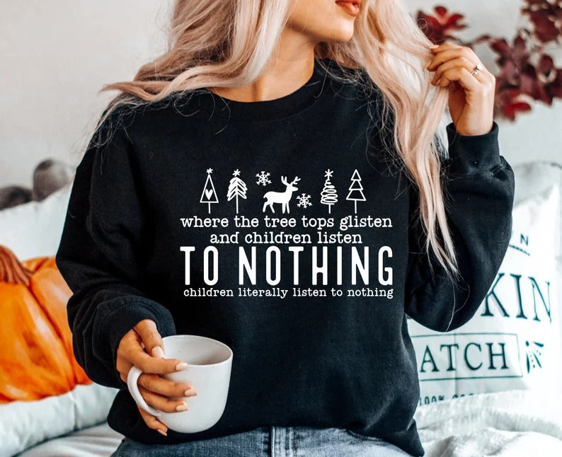 Children Listening to Nothing