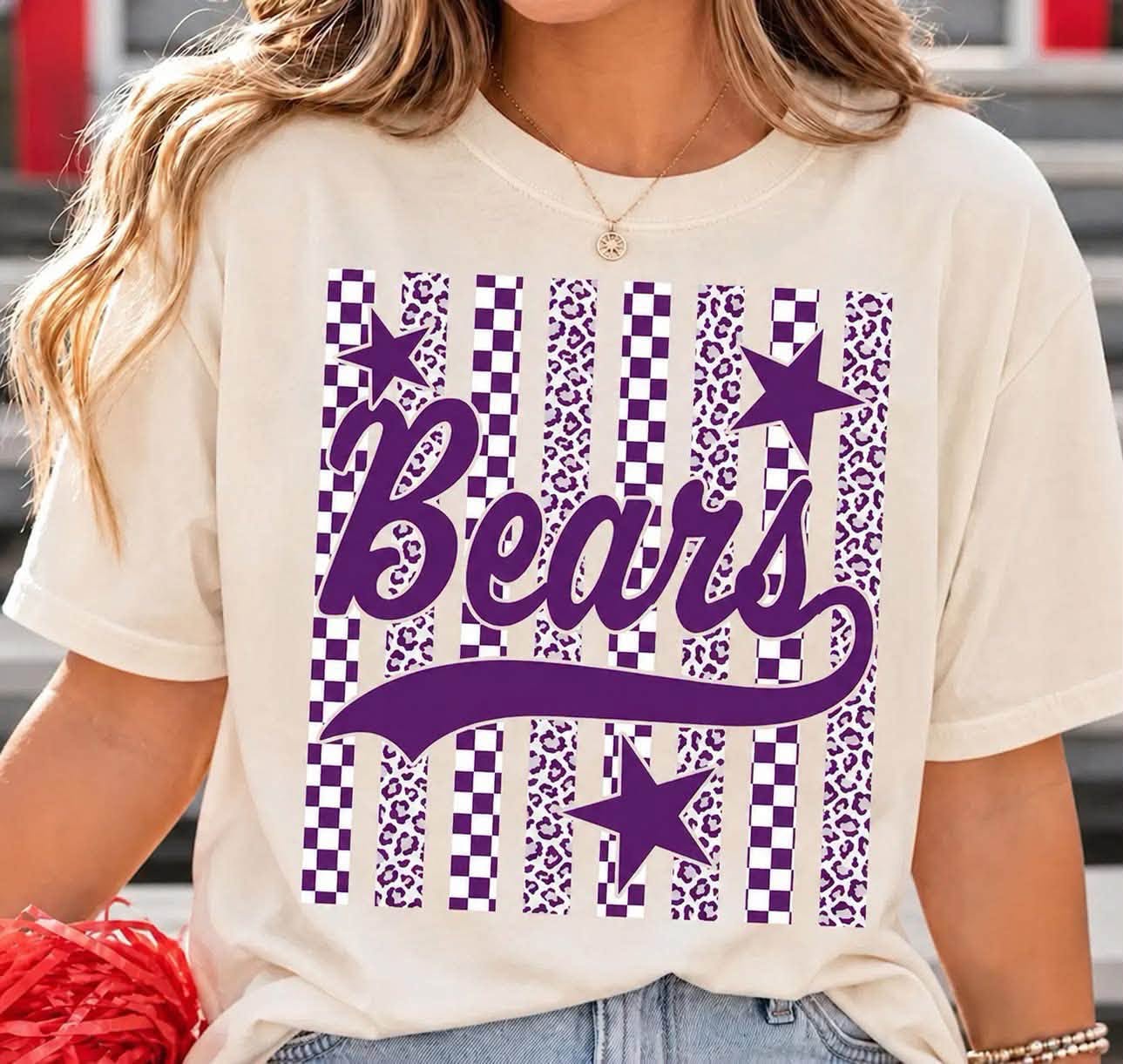 Bears Wild Checkers