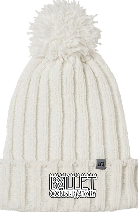 Chenille Pom Pom Cleveland Ballet Hat