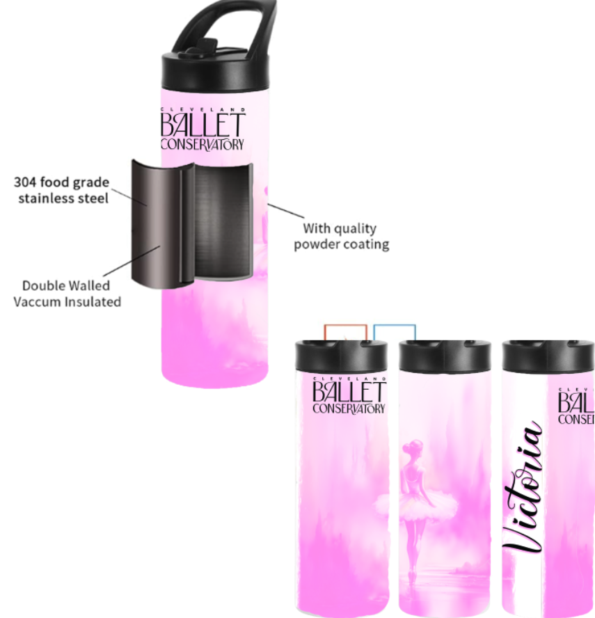 Cleveland Ballet Waterbottle