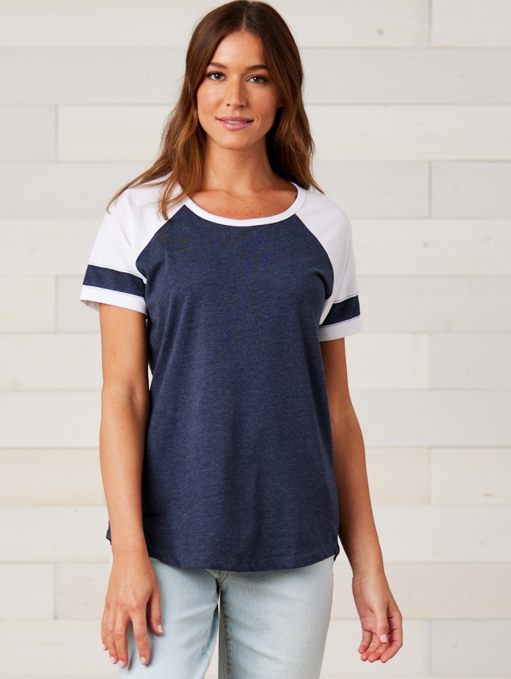 Embroidered Mustang Volleyball shirt