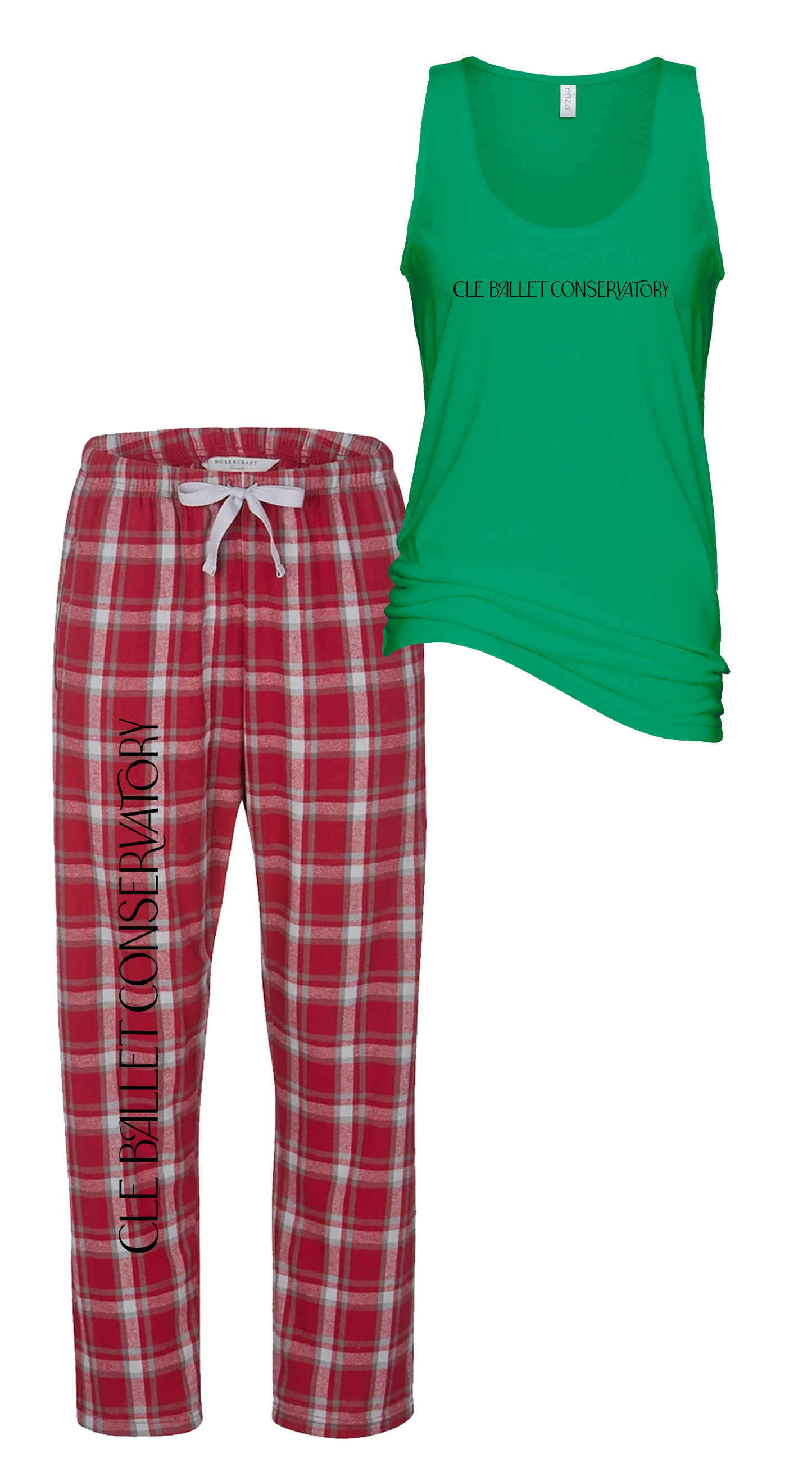 CLE Ballet Women Flannel Pant Red