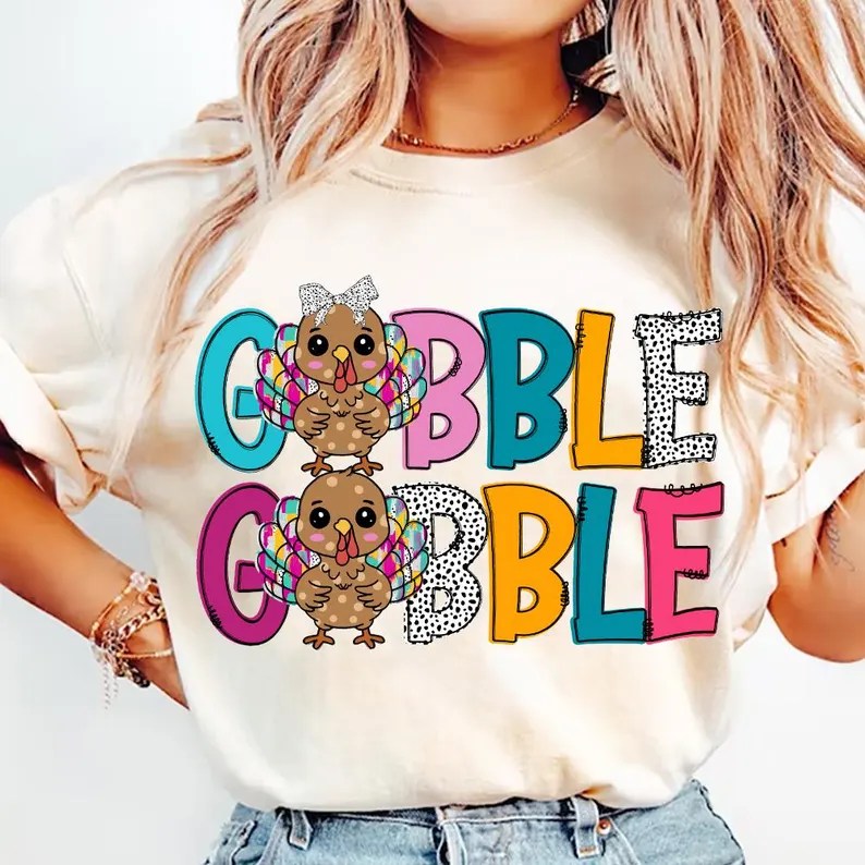 Gobble Gobble Colorful (cream)