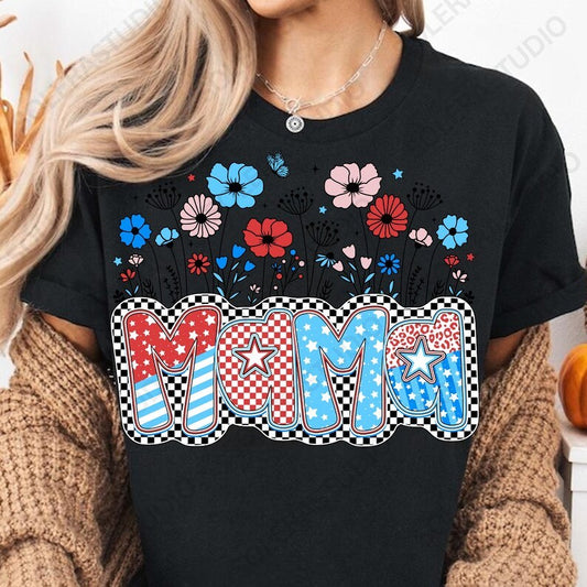 RWB Mama & Flowers