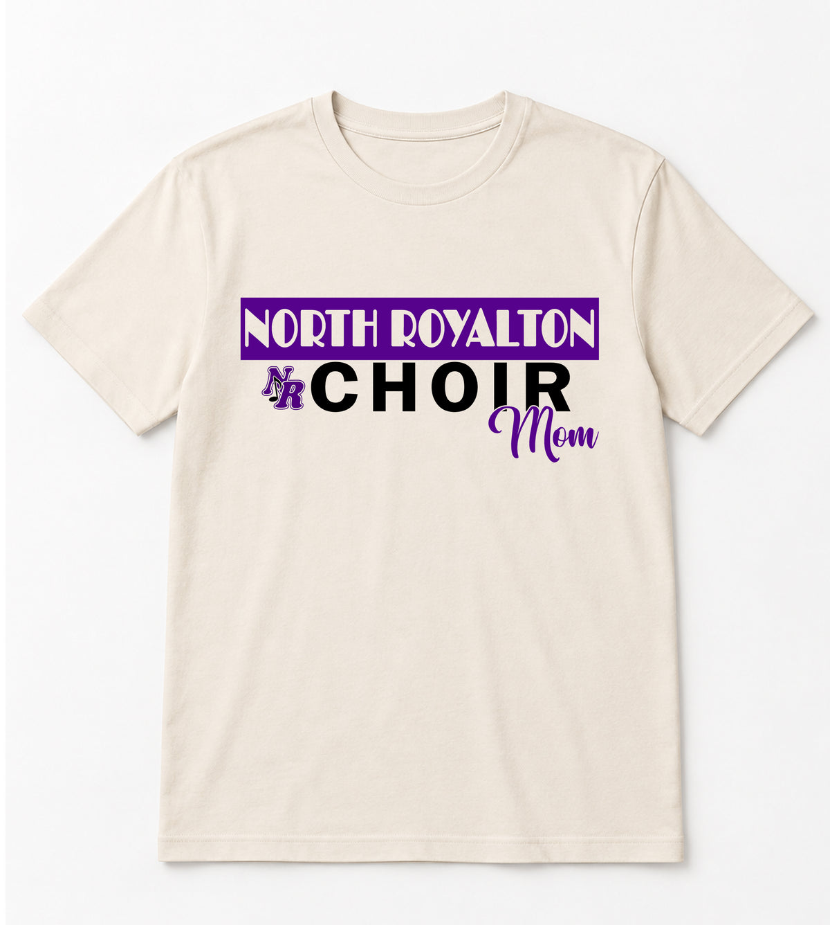 NR Choir Family in Script (Short Sleeve, Long Sleeve, Crew, or Hoodie) Natural