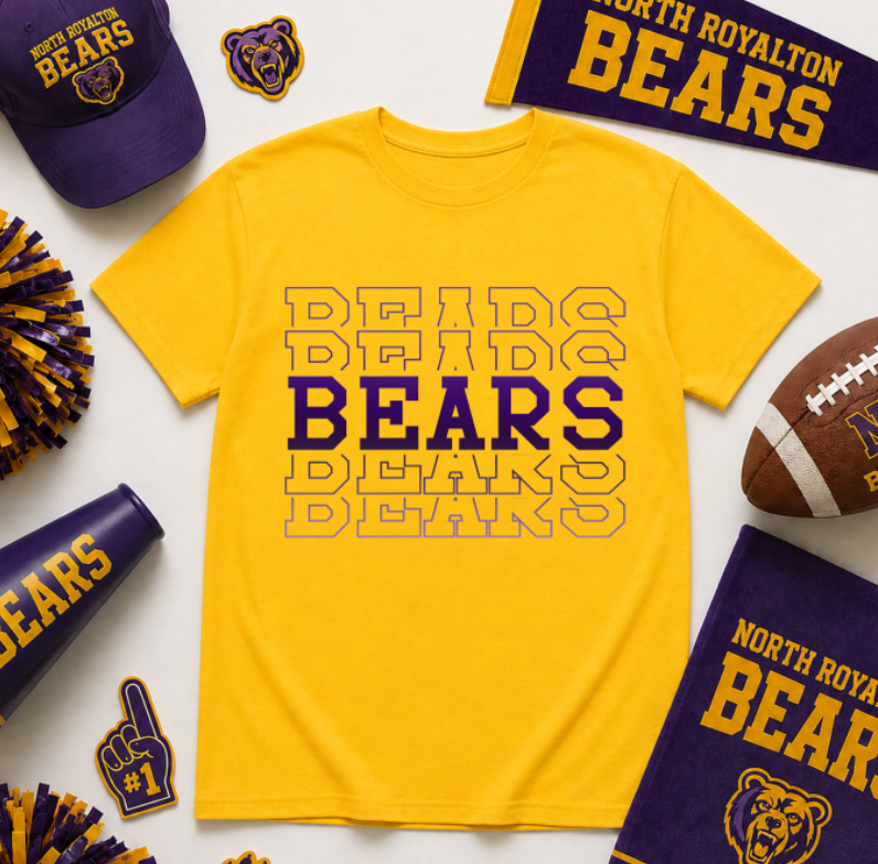 Bears Five on Yellow