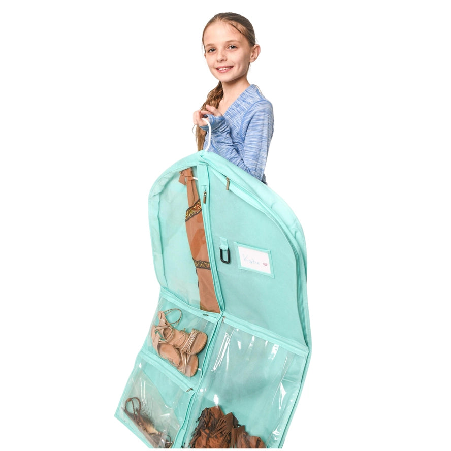40" Garment Bag with Pockets Multiple Colors