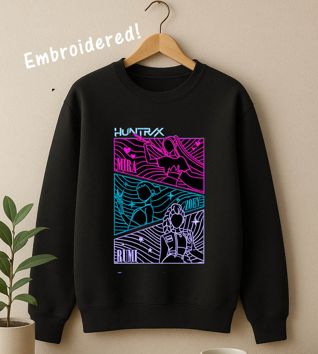 Embroidered Demon Hunter Sweatshirt