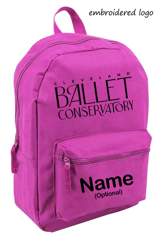 Canvas Backpack In Pink or Black